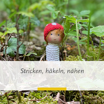 Stricken, häkeln, nähen