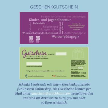 Geschenkgutscheine zur Einlösung im Shop