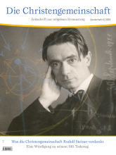 Was die Christengemeinschaft Rudolf Steiner verdankt 