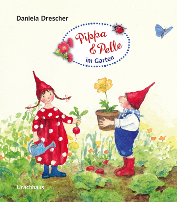 Pippa und Pelle im Garten  Daniela Drescher   