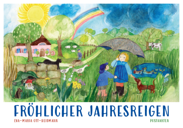 Artikelbild 1 des Artikels “Postkartenbuch »Fröhlicher Jahresreigen« “
