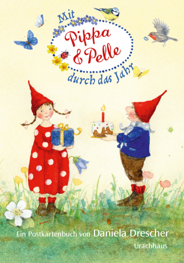 Postkartenbuch »Mit Pippa und Pelle durch das Jahr«  Daniela Drescher   