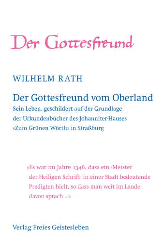 Artikelbild des Artikels “Der Gottesfreund vom Oberland “