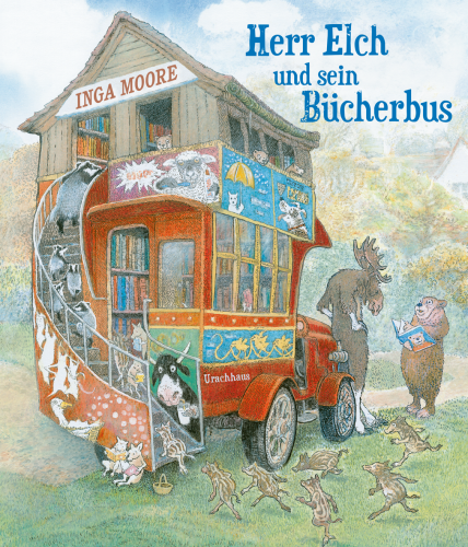 Artikelbild des Artikels “Herr Elch und sein Bücherbus “