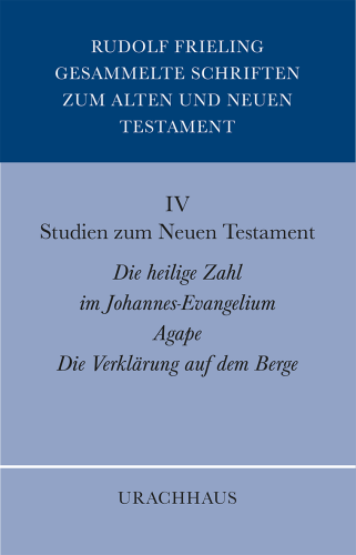 Artikelbild des Artikels “Gesammelte Schriften zum Alten und Neuen Testament / Studien zum Neuen Testament “