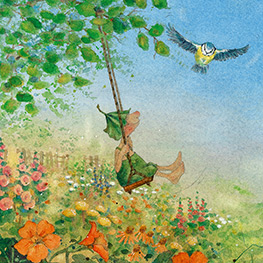 Abbildung10 Giesbert hört das Gras wachsen