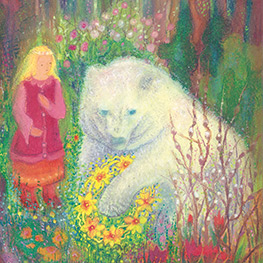 Abbildung1 Der weisse Bär König Walemon