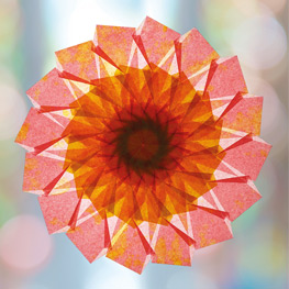 Abbildung1 Leuchtende Fenstersterne