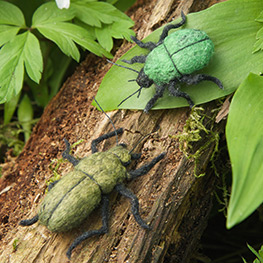 Abbildung1 Filzen von heimischen Tieren