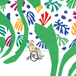 Abbildung1 Monsieur Matisse und seine fliegende Schere