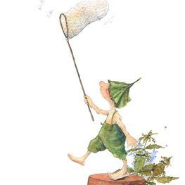 Abbildung1 Giesbert in der Regentonne