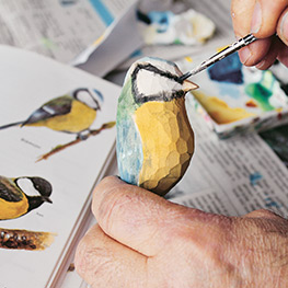 Abbildung2 Vögel aus Holz