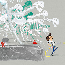 Abbildung2 Joris puzzelt einen Dino