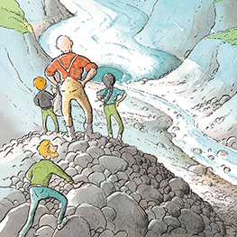 Abbildung2 Die Gorgel und das Geheimnis des Gletschers