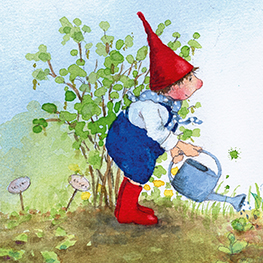 Abbildung2 Pippa und Pelle im Garten