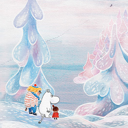 Abbildung2 Die Mumins und der erste Schnee