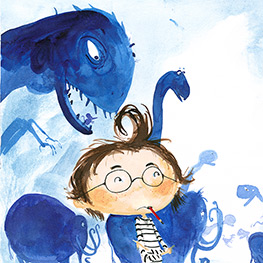 Abbildung3 Joris puzzelt einen Dino