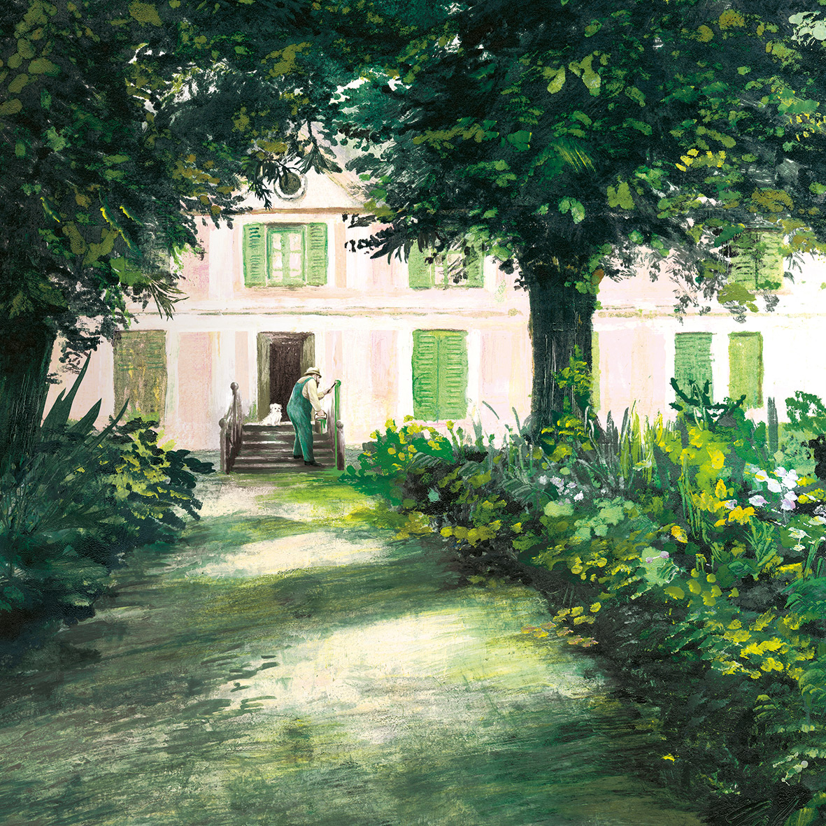 Abbildung3 Im Garten von Monet