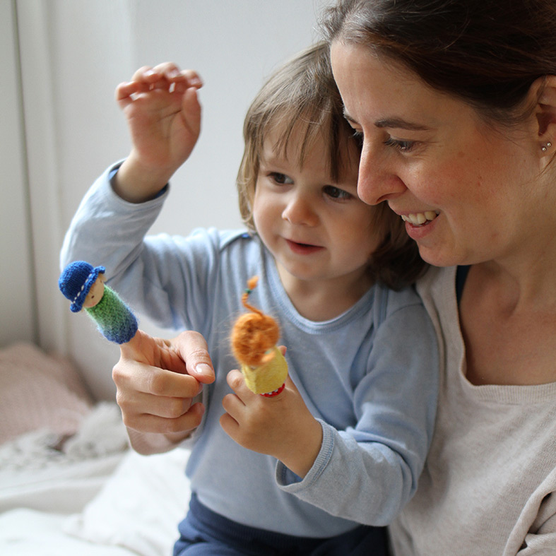Abbildung3 Fingerpüppchen häkeln und nähen