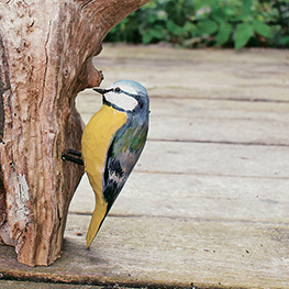 Abbildung4 Vögel aus Holz