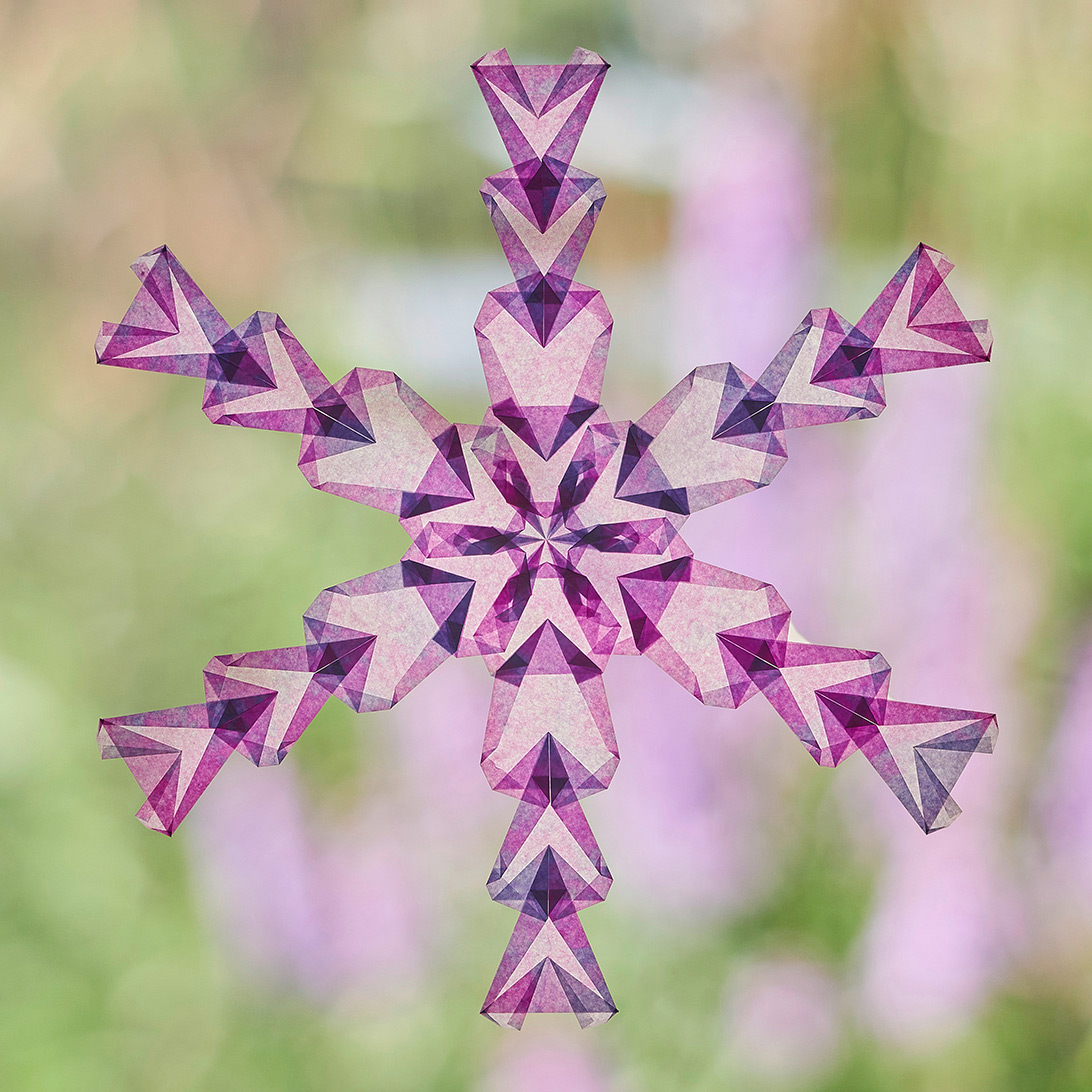 Abbildung4 Magische Fenstersterne aus Seidenpapier