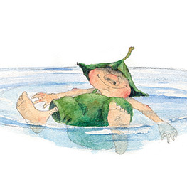 Abbildung4 Giesbert hört das Gras wachsen