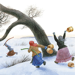 Abbildung4 Die Füchsin und der Wolf