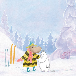 Abbildung4 Die Mumins und der erste Schnee