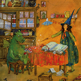 Abbildung4 Merlind, die kleine Zauberin