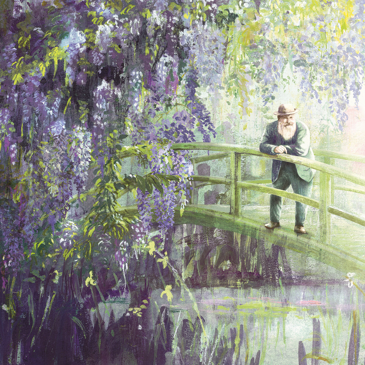 Abbildung5 Im Garten von Monet