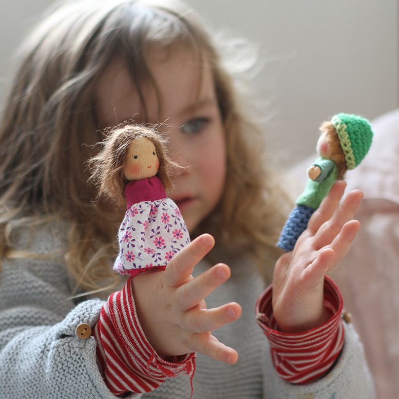 Abbildung5 Fingerpüppchen häkeln und nähen