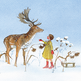 Abbildung5 Postkartenbuch »Waldkinder«