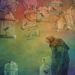 Abbildung5 Postkartenbuch "Grimms Märchen"