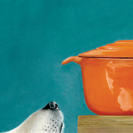 Abbildung6 Ziege mit Himbeere