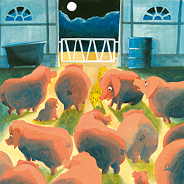 Abbildung6 Das Eichhörnchen legt ein Ei 
und andere Fabeln