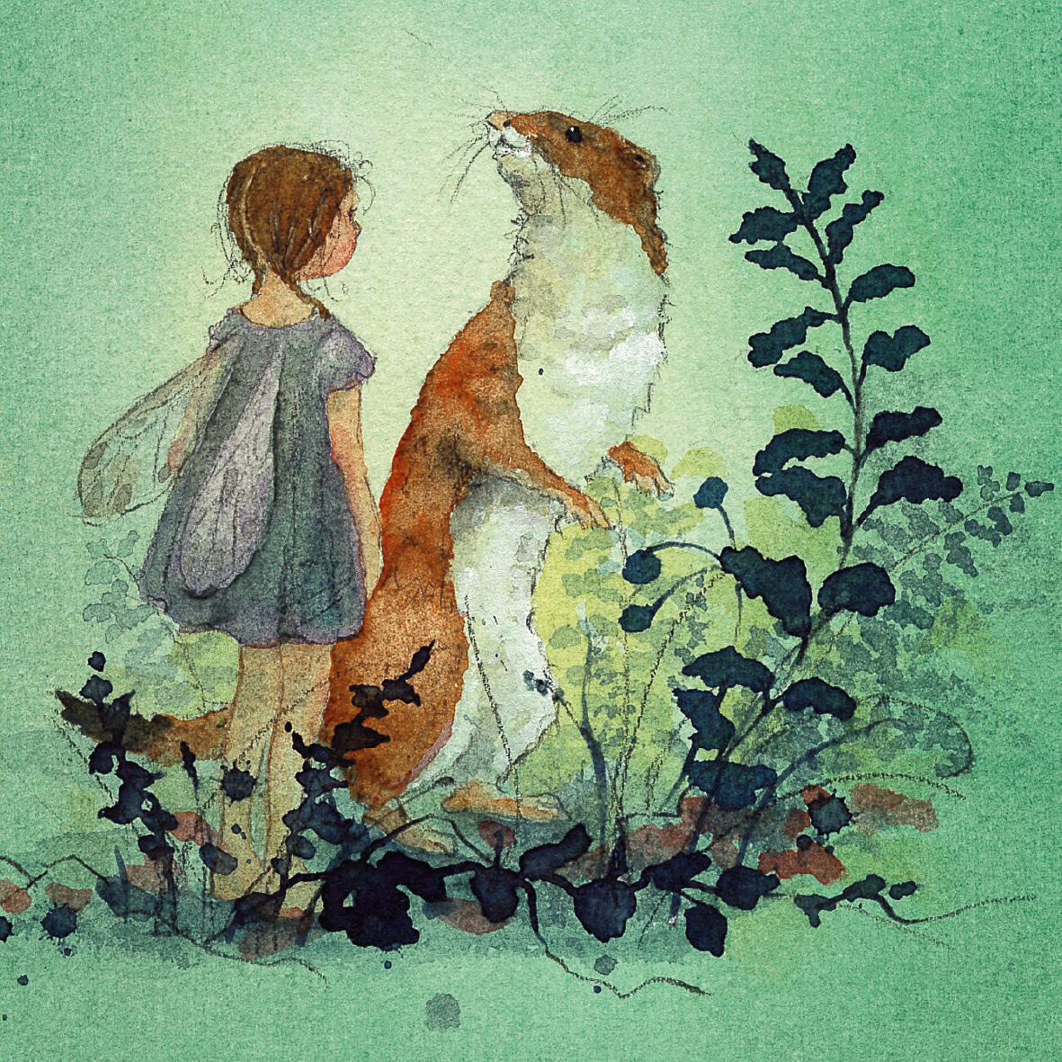 Abbildung6 Postkartenbuch "Elfenträume"