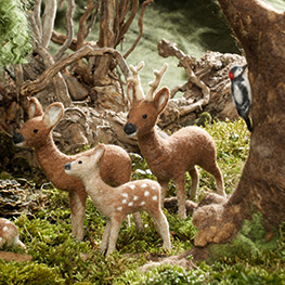 Abbildung7 Filzen von heimischen Tieren