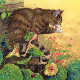 Abbildung7 Giesbert in der Regentonne