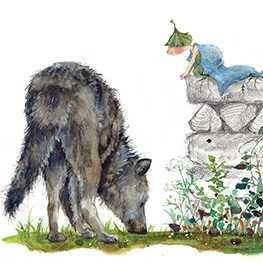 Abbildung8 Giesbert hört das Gras wachsen